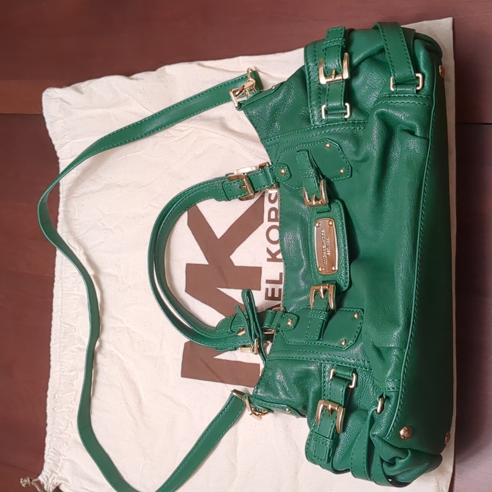 NWOT Michael Kors Kelly Green Bag